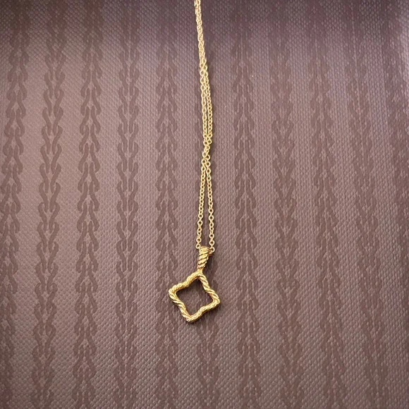 John Hardy Gold and Silver Pendant Necklace - Picture 4 of 5